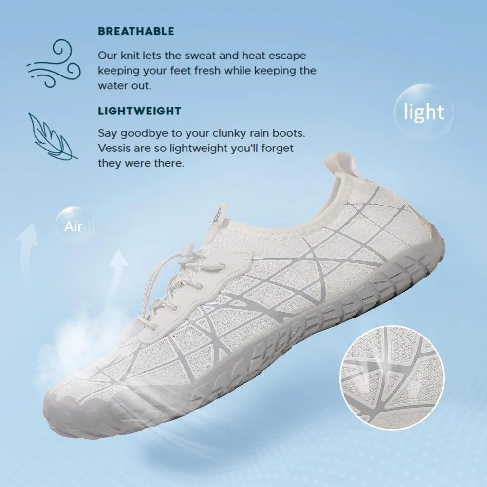 Quick Dry Barefoot Beach & Pool Shoes - Slip-on for Women & Men, Surf, Yoga & Water Sports