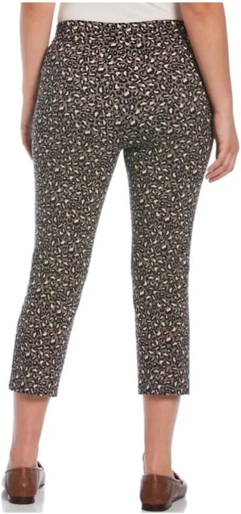 Rafaella Women's Pull-On Soft Stretch Comfort Capri Pants