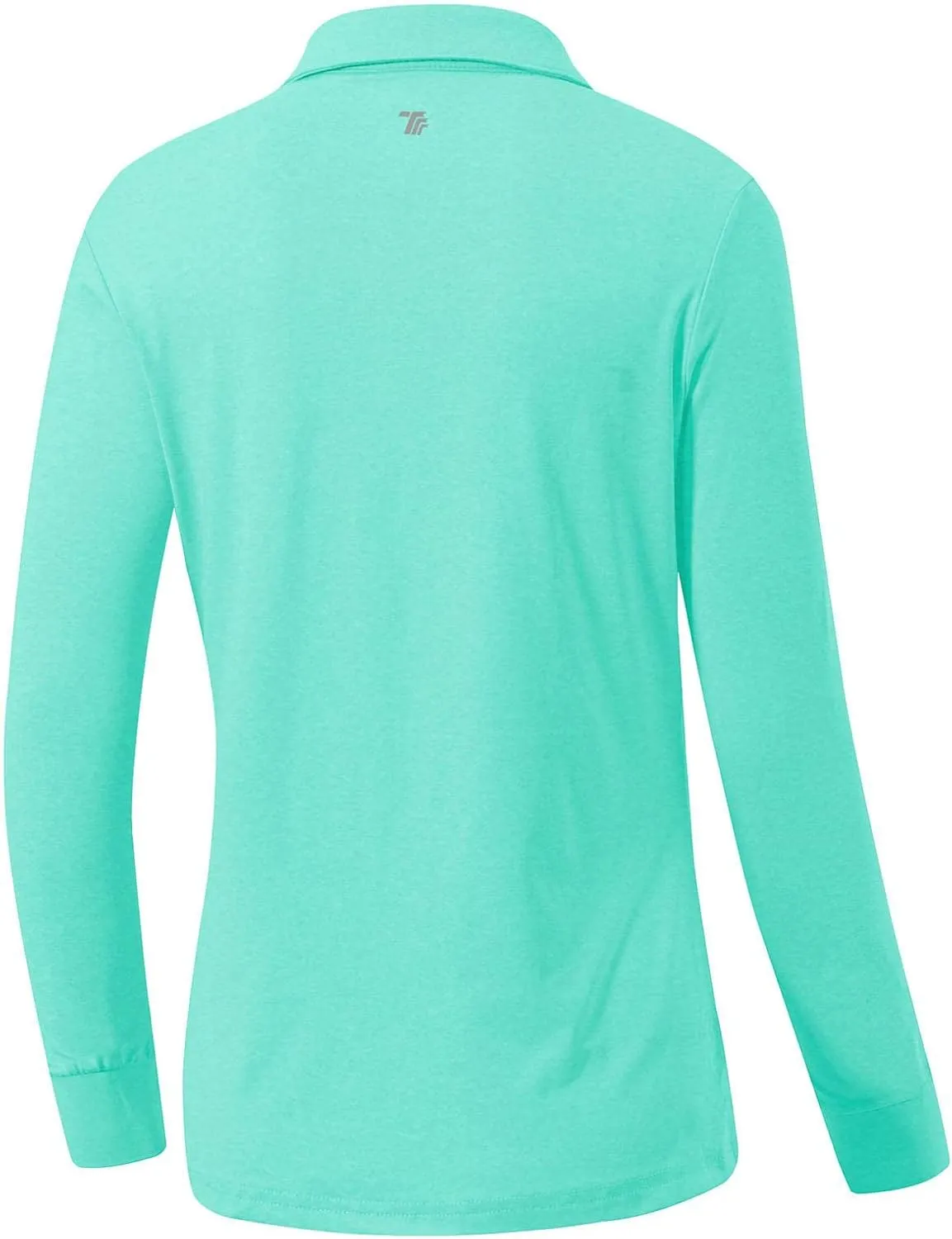 Rdruko Women's Long Sleeve Polo Golf Shirts Casual Sports T-Shirts