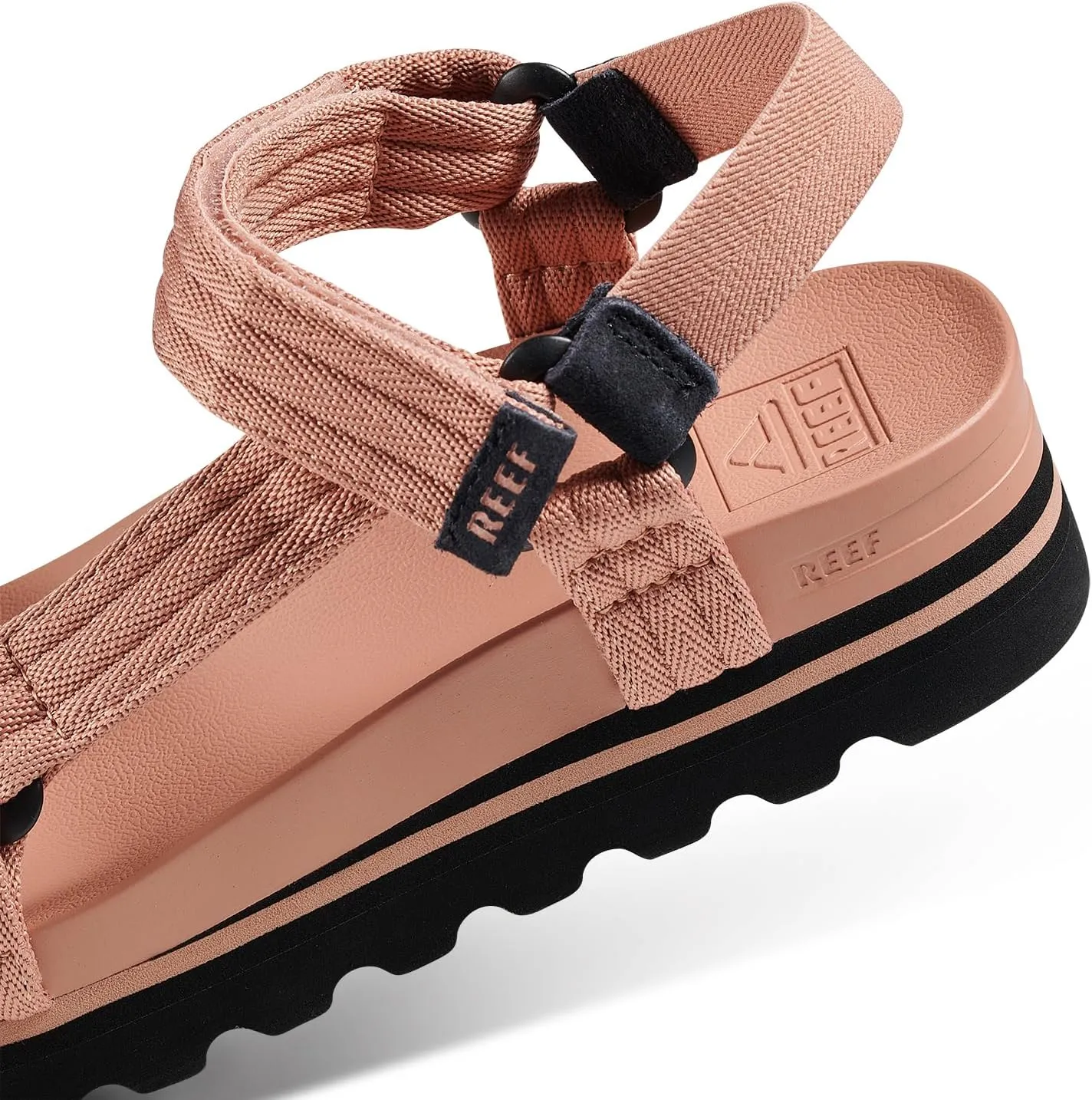 REEF Cushion Rem Hi Women's Platform Sandal, Adjustable Strap, Arch Support and Heel Cupping