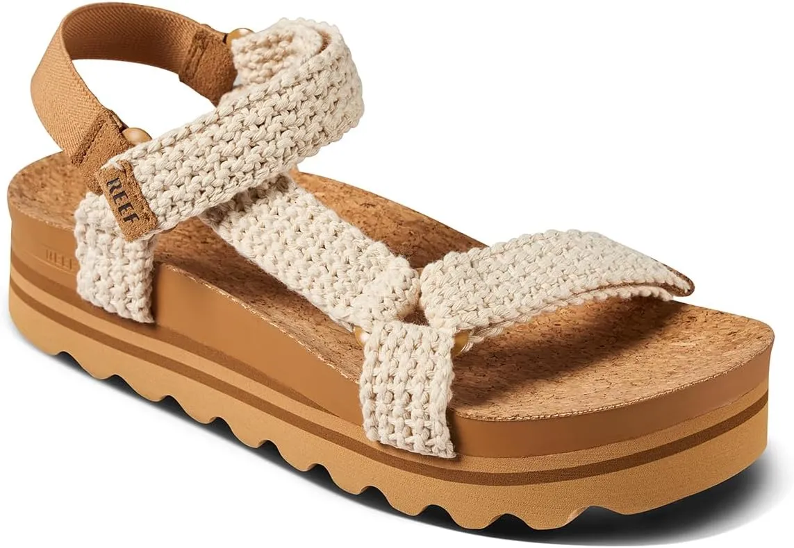 REEF Cushion Rem Hi Women's Platform Sandal, Adjustable Strap, Arch Support and Heel Cupping