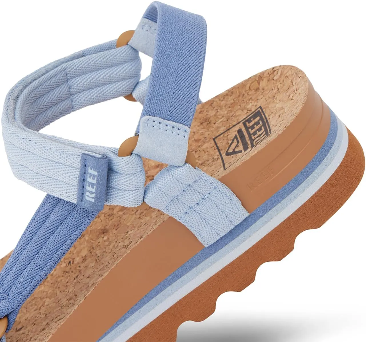 REEF Cushion Rem Hi Women's Platform Sandal, Adjustable Strap, Arch Support and Heel Cupping