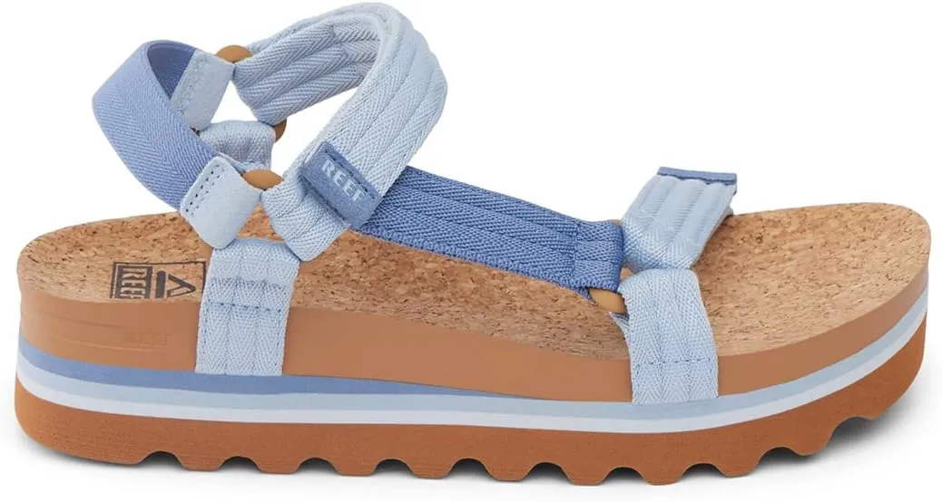 REEF Cushion Rem Hi Women's Platform Sandal, Adjustable Strap, Arch Support and Heel Cupping