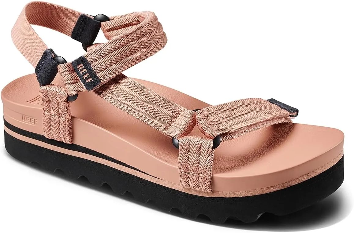 REEF Cushion Rem Hi Women's Platform Sandal, Adjustable Strap, Arch Support and Heel Cupping