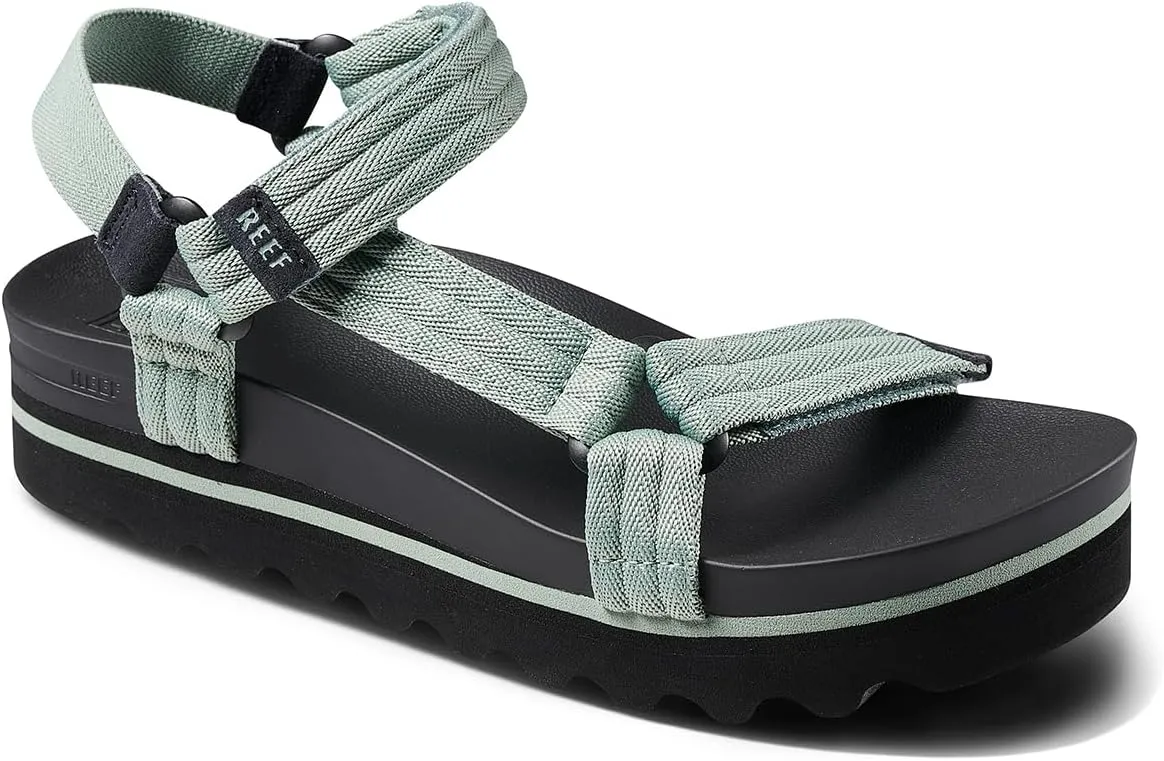 REEF Cushion Rem Hi Women's Platform Sandal, Adjustable Strap, Arch Support and Heel Cupping