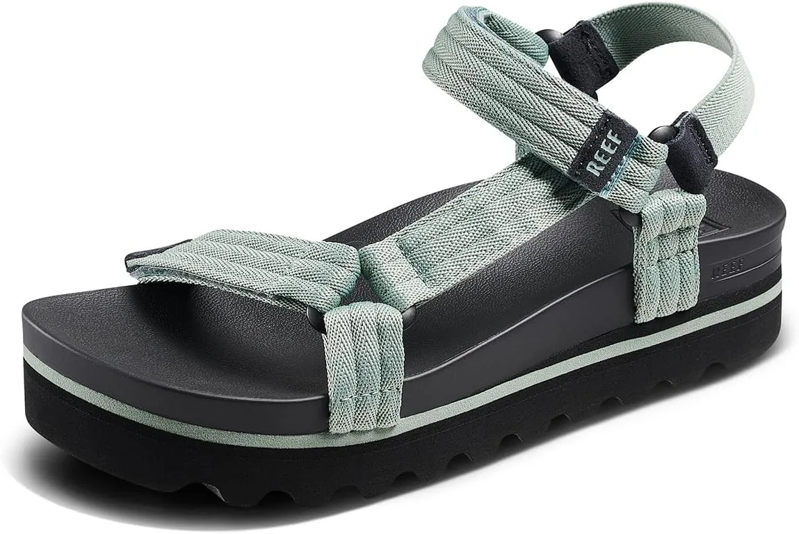 REEF Cushion Rem Hi Women's Platform Sandal, Adjustable Strap, Arch Support and Heel Cupping