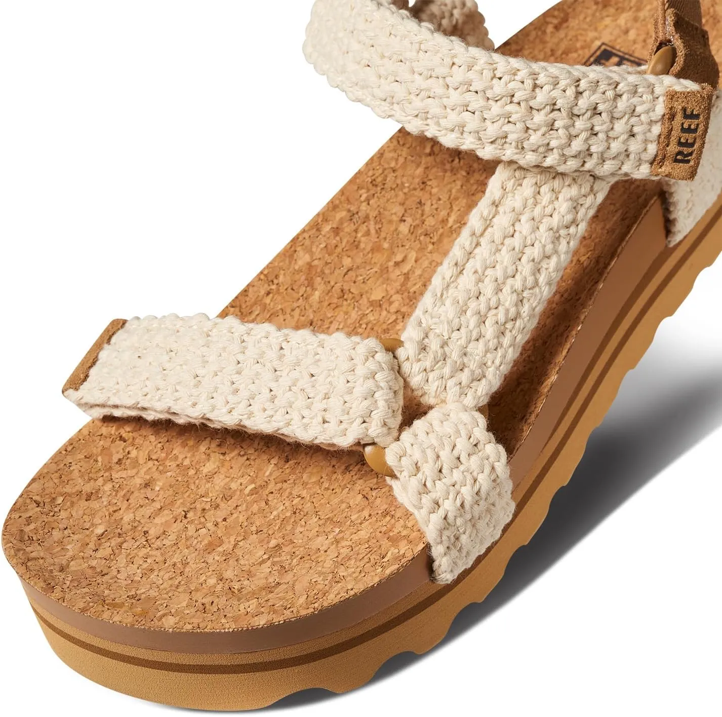 REEF Cushion Rem Hi Women's Platform Sandal, Adjustable Strap, Arch Support and Heel Cupping