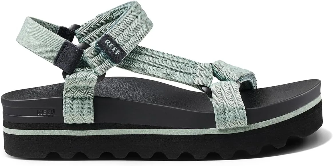 REEF Cushion Rem Hi Women's Platform Sandal, Adjustable Strap, Arch Support and Heel Cupping