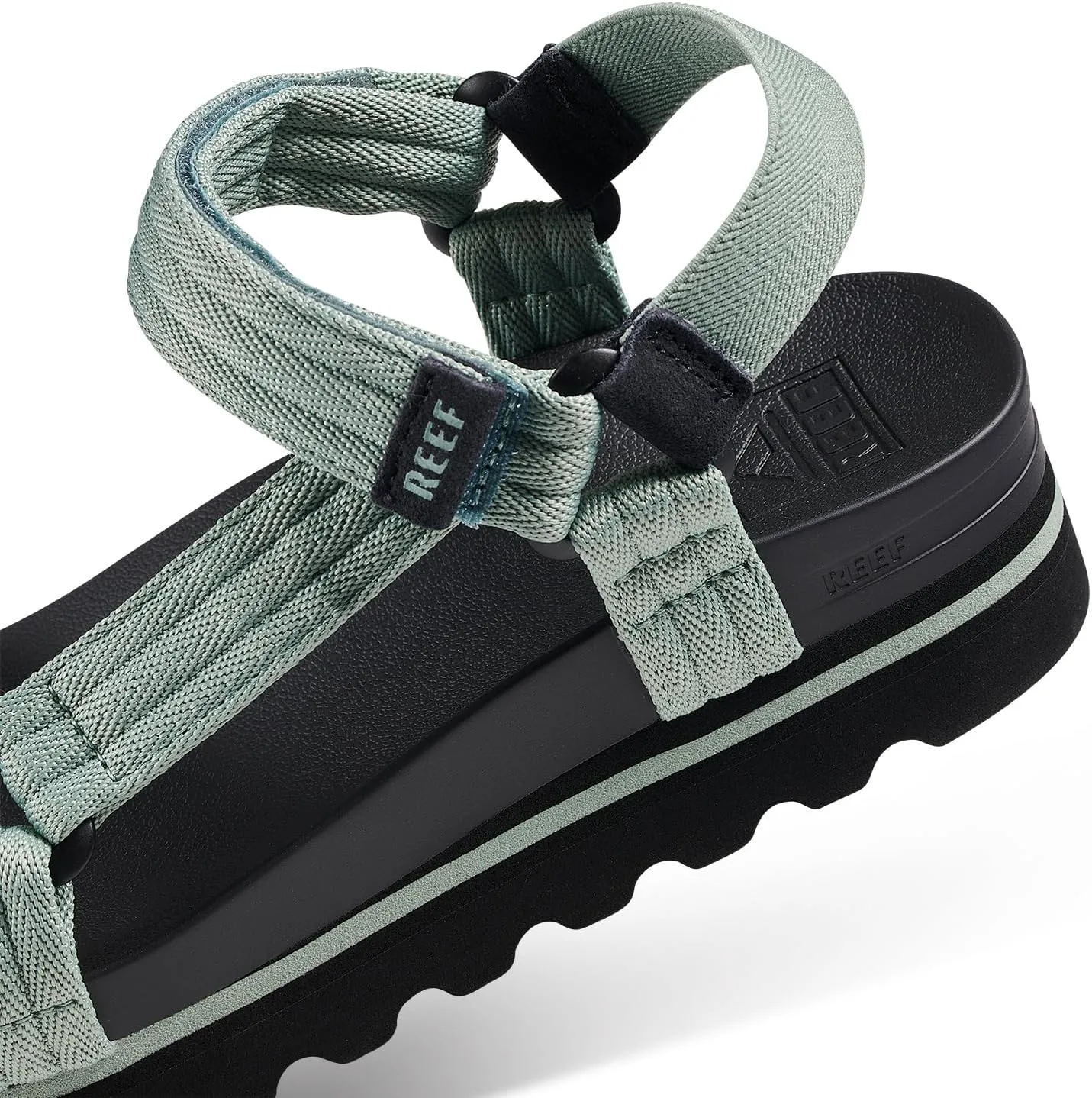 REEF Cushion Rem Hi Women's Platform Sandal, Adjustable Strap, Arch Support and Heel Cupping