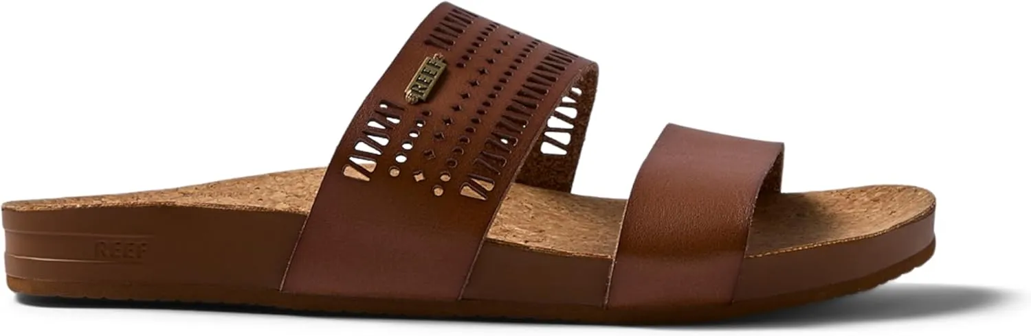 REEF Cushion Vista Perf Women's Platform Fashion Sandal, Arch Support, Ultra Soft Cushion Footbed