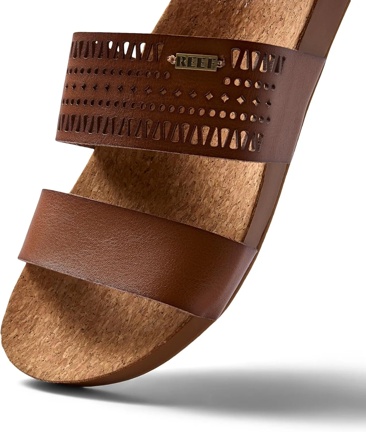 REEF Cushion Vista Perf Women's Platform Fashion Sandal, Arch Support, Ultra Soft Cushion Footbed