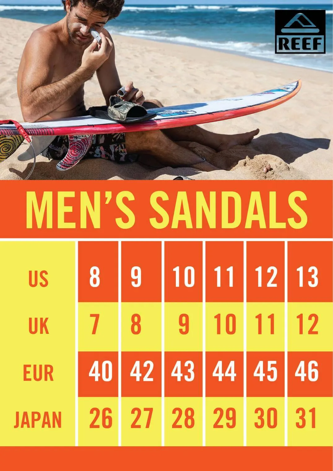 REEF MENS SEASIDE PRINTS