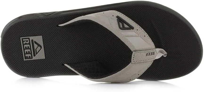 REEF Phantoms Men's Beach Flip Flop, Water Friendly, Soft and Supportive Molded Footbed