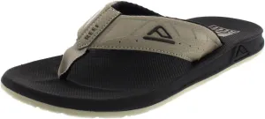 REEF Phantoms Men's Beach Flip Flop, Water Friendly, Soft and Supportive Molded Footbed