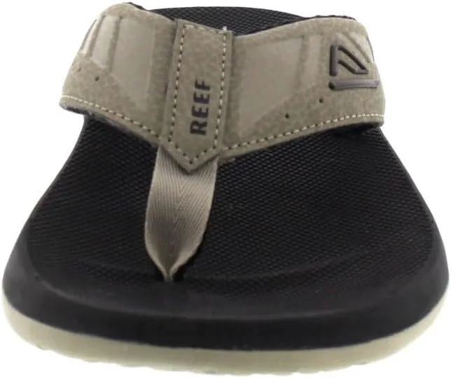 REEF Phantoms Men's Beach Flip Flop, Water Friendly, Soft and Supportive Molded Footbed