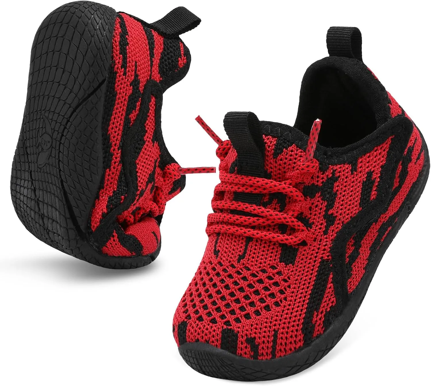 relxfeet Toddler Boys Girls Shoes Little Kids Sneakers Lightweight Breathable Slip on Walking Tennis Shoes
