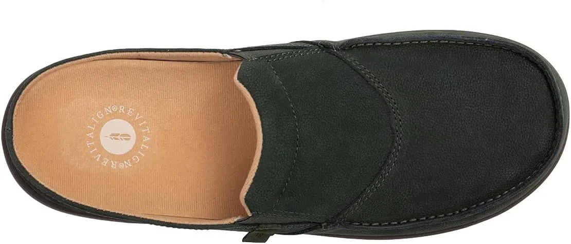 REVITALIGN Men's Siesta Slide Nubuck Mule