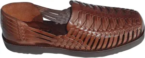 Rocky Men's Hand Woven Leather Huarache Sandal for All-Day Comfort