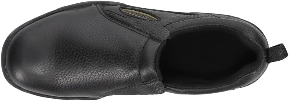ROPER Mens Performance Slip On Work Safety Shoes Casual - Brown