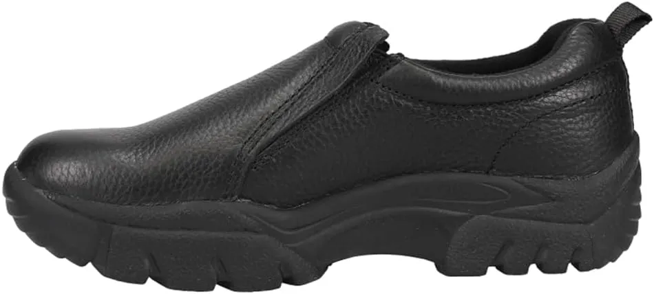 ROPER Mens Performance Slip On Work Safety Shoes Casual - Brown