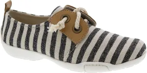 Ros Hommerson Womens Calypso Canvas Slip On Lace Up Comfortable Casual Shoe