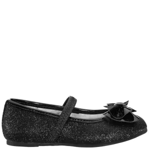 ROSALBA-TODDLER-BLACK GLITTER