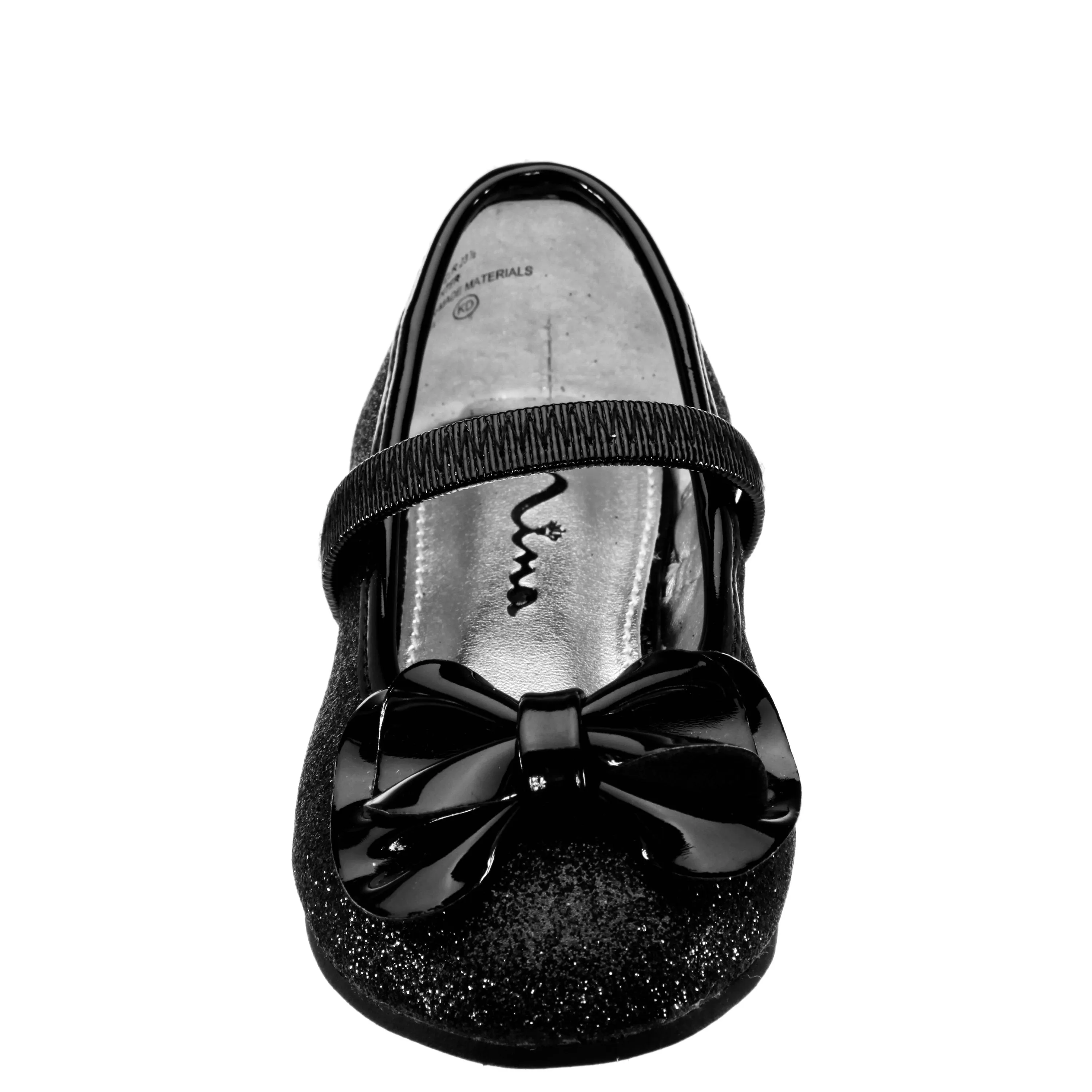 ROSALBA-TODDLER-BLACK GLITTER