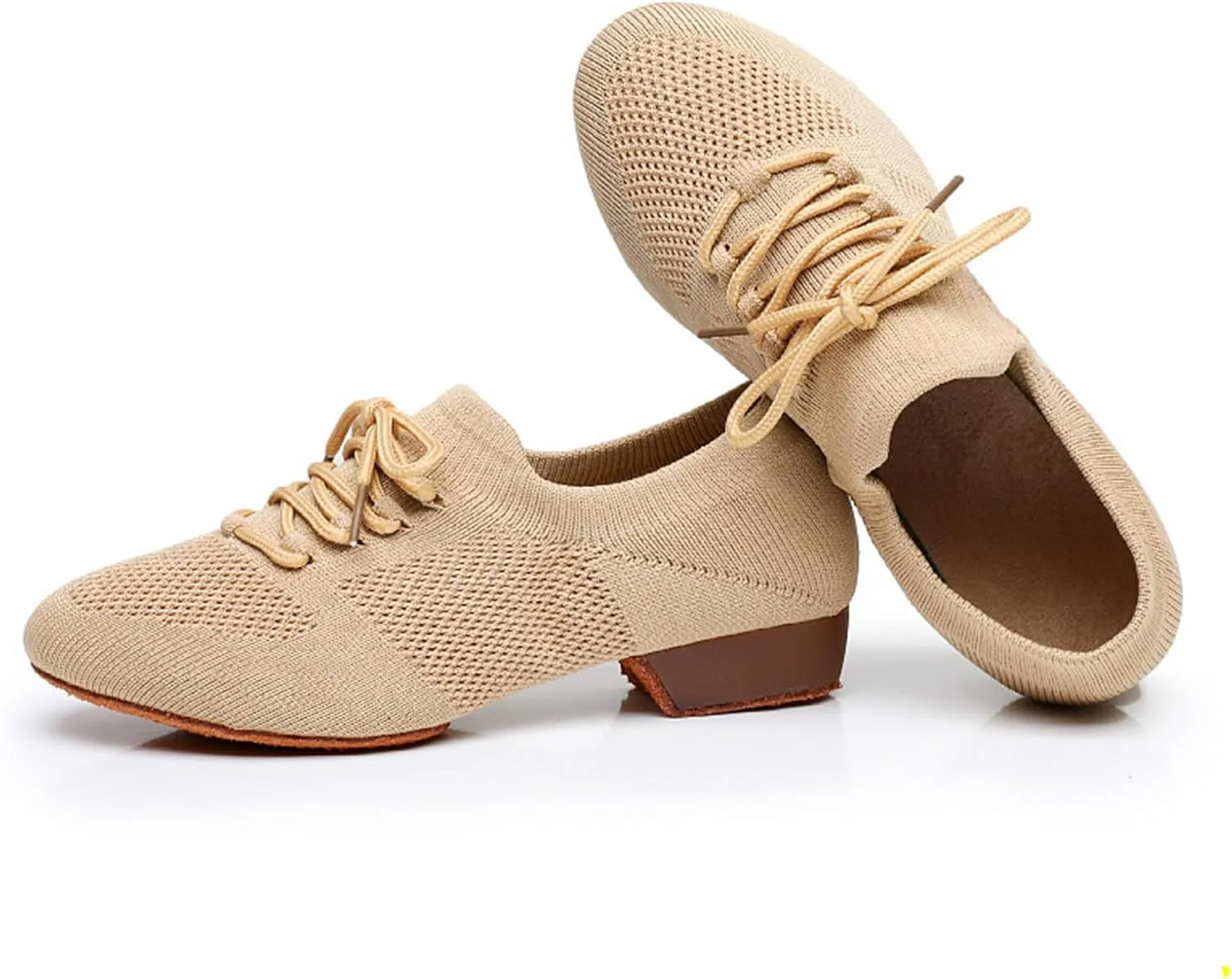 Rosefinch Women's Jazz Dance Shoes Knitted Yoga Latin Ballet Modern Dance Practice Shoes