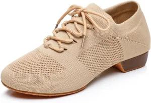 Rosefinch Women's Jazz Dance Shoes Knitted Yoga Latin Ballet Modern Dance Practice Shoes
