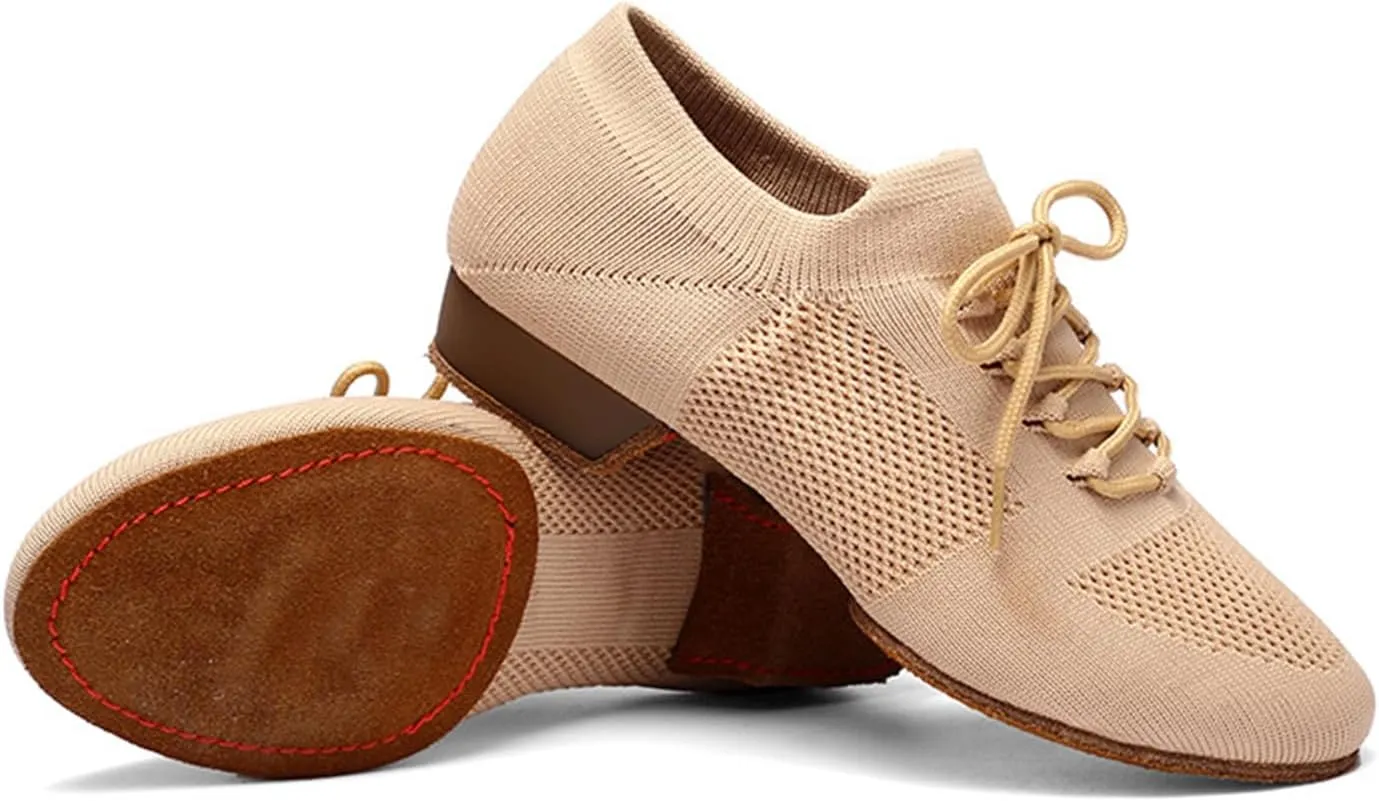 Rosefinch Women's Jazz Dance Shoes Knitted Yoga Latin Ballet Modern Dance Practice Shoes