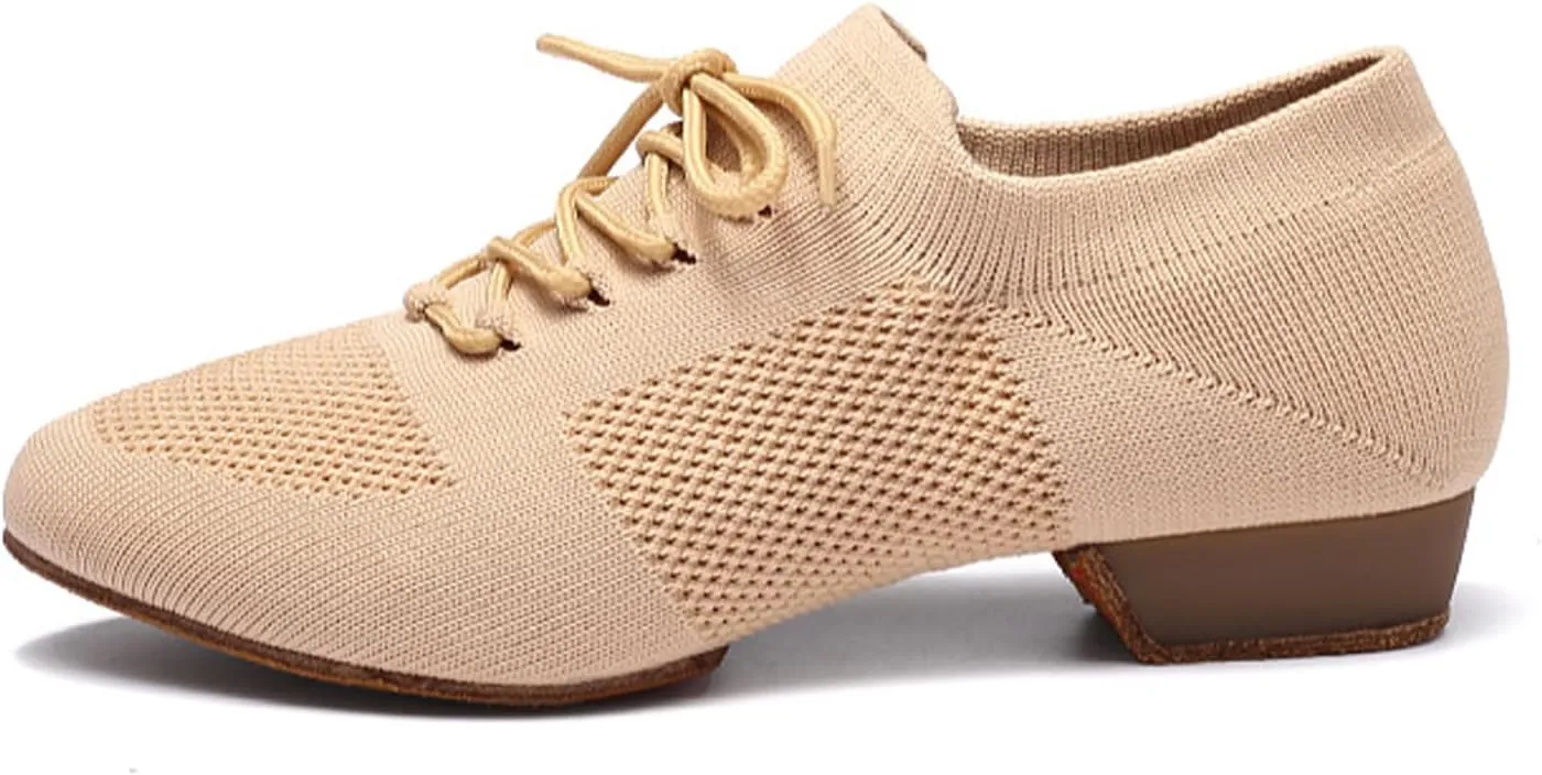 Rosefinch Women's Jazz Dance Shoes Knitted Yoga Latin Ballet Modern Dance Practice Shoes