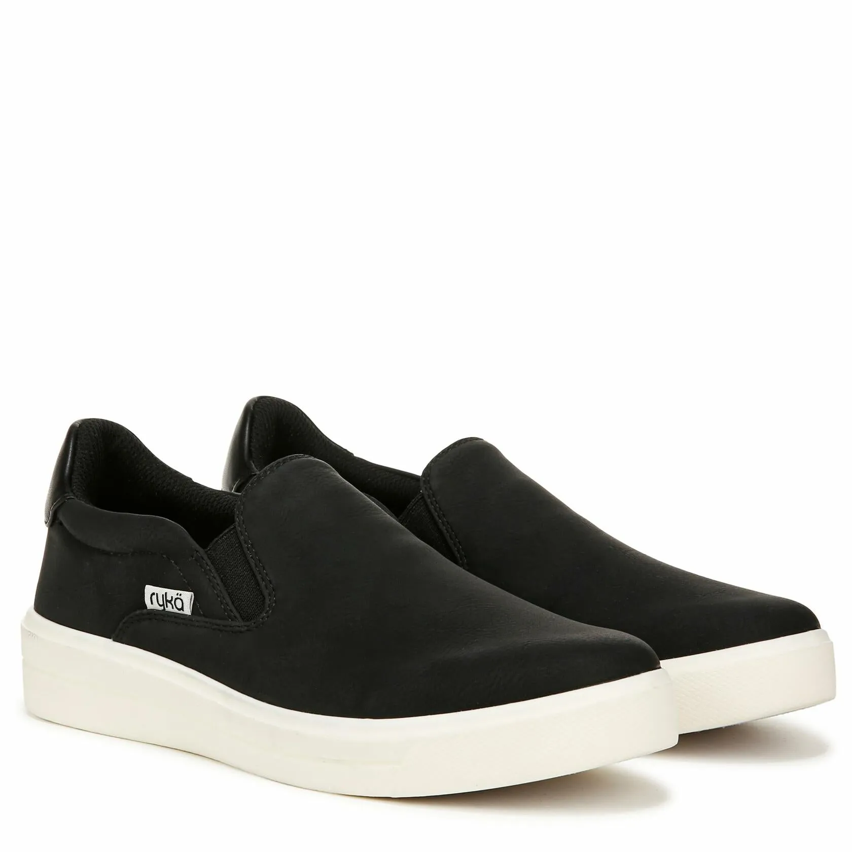 Ryka Womens Viv Slip on Slip On Shoes Black 8 W
