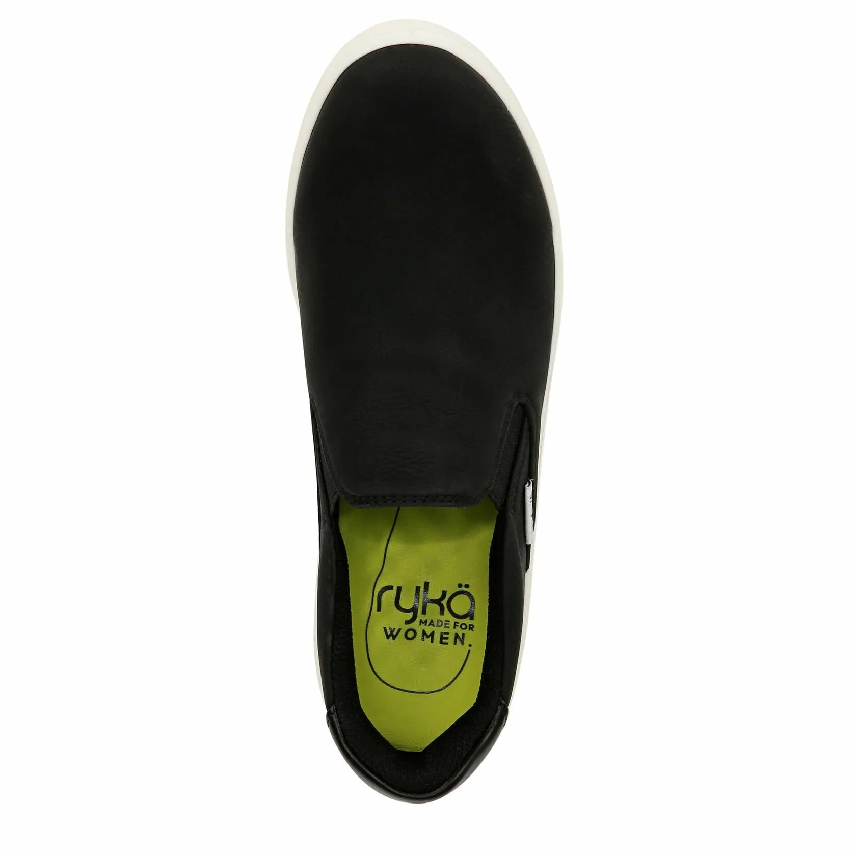 Ryka Womens Viv Slip on Slip On Shoes Black 8 W