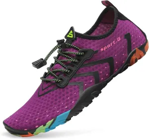SAGUARO Quick-Dry Water Shoes for Women – Swim Shoes, Beach Shoes, Aqua Shoes with Lightweight, Breathable, Slip-Resistant Design for Pool & Outdoor Use