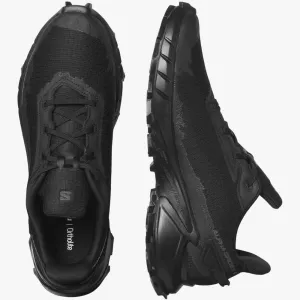 Salomon Mens Alphacross 4 Sneaker Black Black Black
