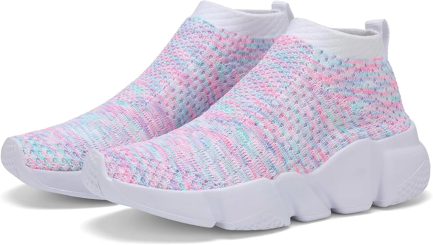 Santiro Boys Shoes Girls Sock Shoes Breathable Knit Slip On Shoes