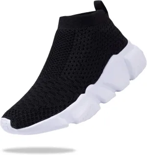 Santiro Boys Shoes Girls Sock Shoes Breathable Knit Slip On Shoes
