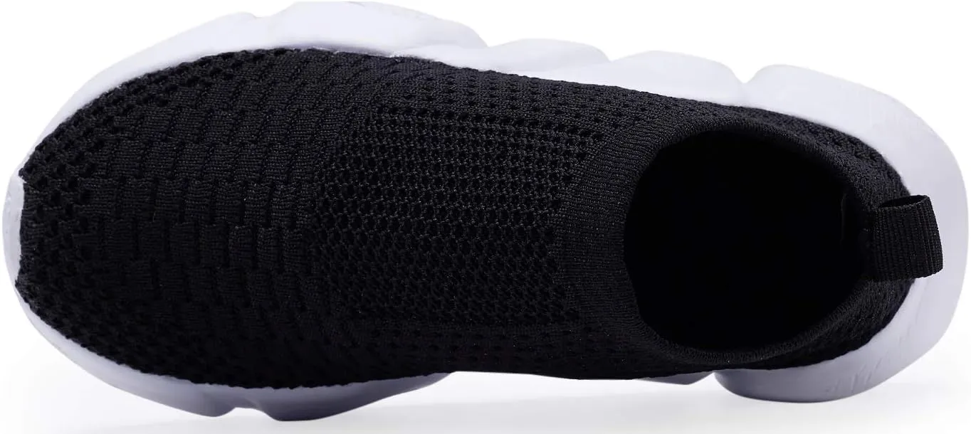 Santiro Boys Shoes Girls Sock Shoes Breathable Knit Slip On Shoes
