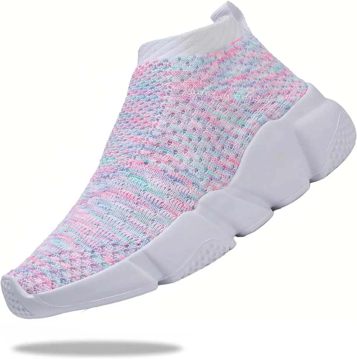 Santiro Boys Shoes Girls Sock Shoes Breathable Knit Slip On Shoes