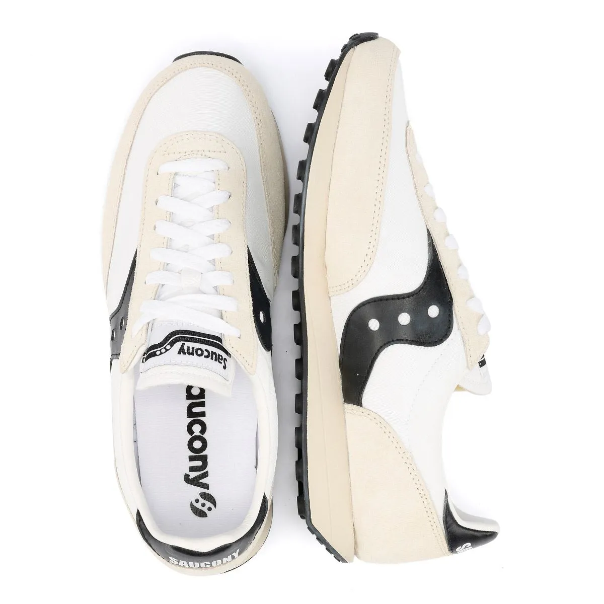Saucony - S70884-9 UNISEX TRAINER 80 WHITE/BLACK