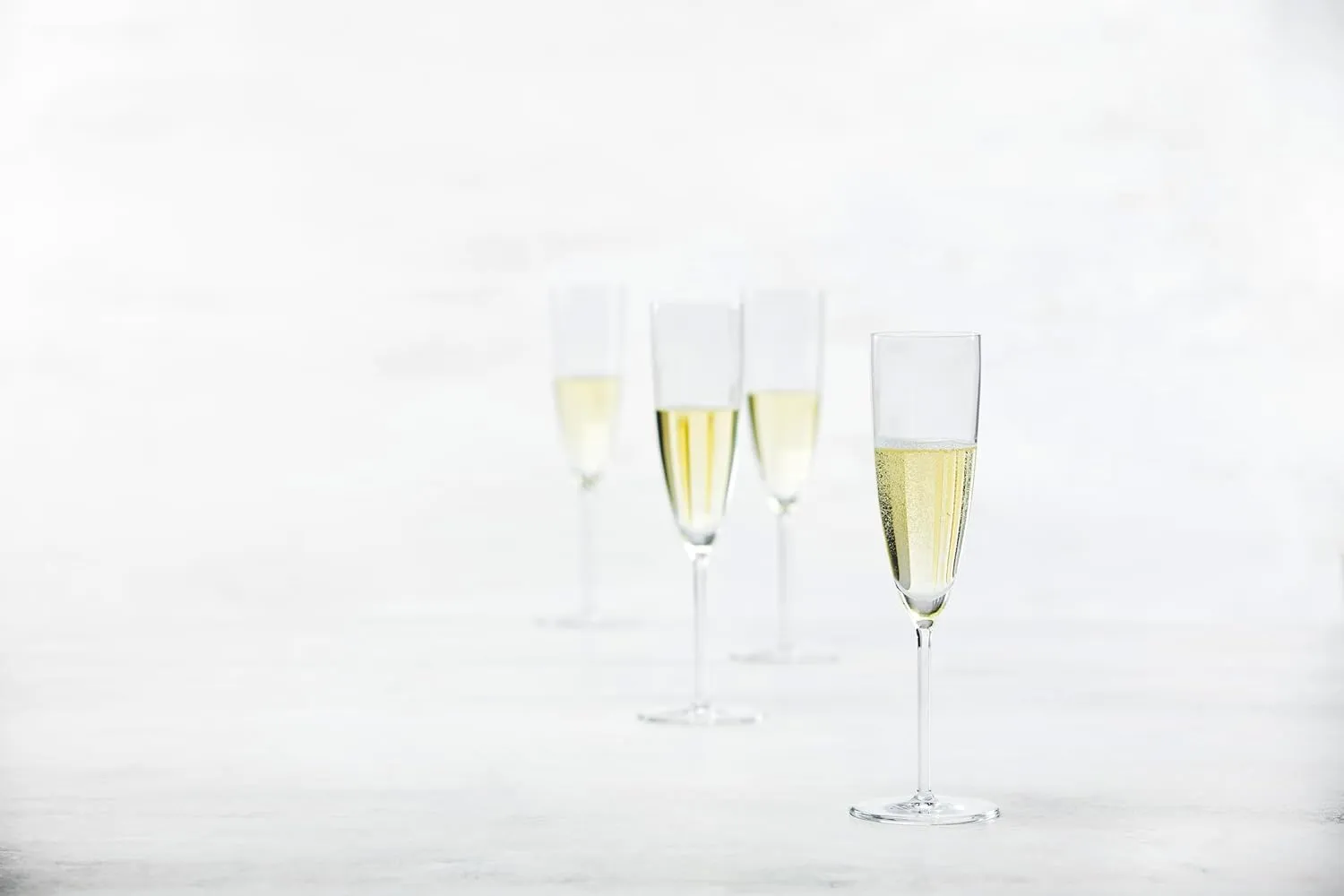 Schott Zwiesel Era Crystal Glass, 7 Oz. Champagne (Set of 4), Clear