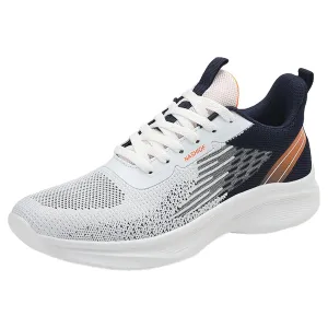 Shoes for Men Sport Slip on Walking Breathable Men Shoes Casual Gray 45