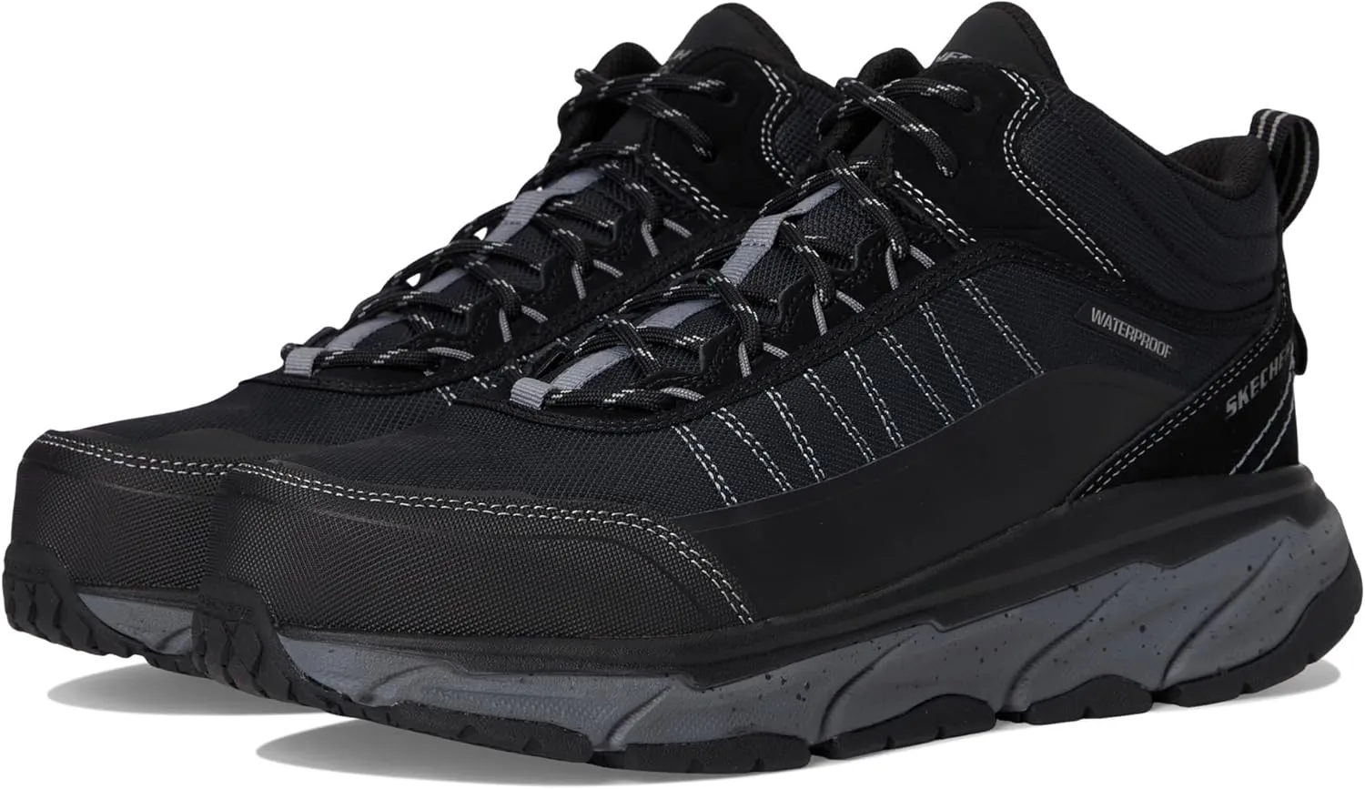 Skechers Men's D'lux Journey Sr-Terrain-Guard Comp Toe Sneaker