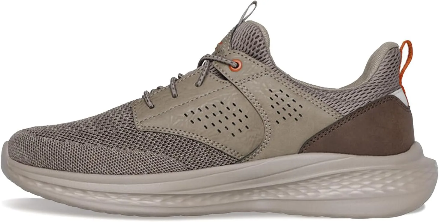 Skechers Men's Slade-Breyer 210892 Knitted Mesh Bungee Lace W/Quarter Cage Slip On