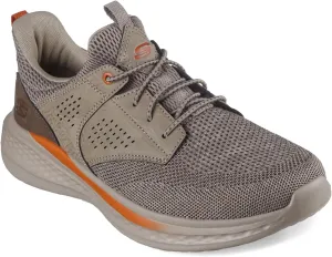 Skechers Men's Slade-Breyer 210892 Knitted Mesh Bungee Lace W/Quarter Cage Slip On