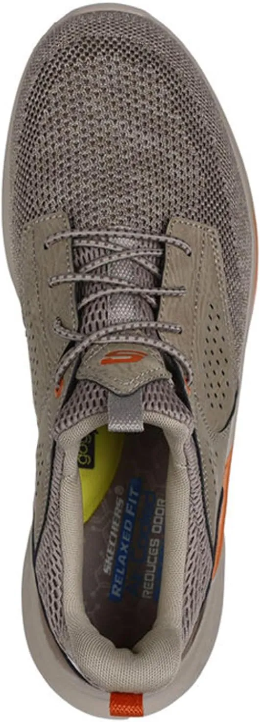 Skechers Men's Slade-Breyer 210892 Knitted Mesh Bungee Lace W/Quarter Cage Slip On