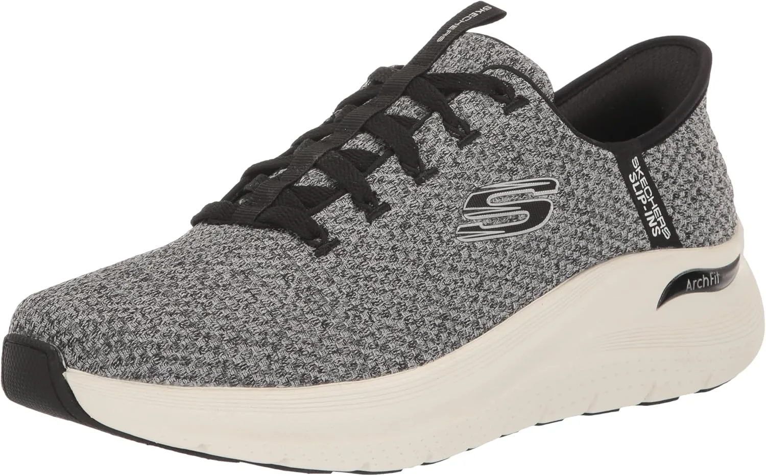 Skechers Men's Slip-ins: Arch Fit 2.0 - Look Ahead Knit Lace Up Slip On Sneakers