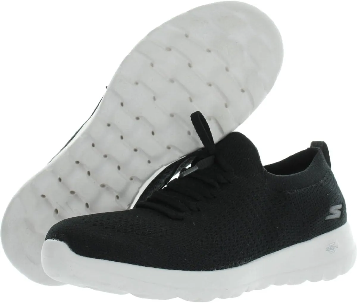 Skechers Performance Women's Go Walk Joy Faux Tie Slip-On Sneaker Walking Shoes