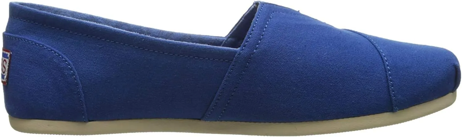 Skechers Women's Bobs Plush-Peace & Love Ballet Flat