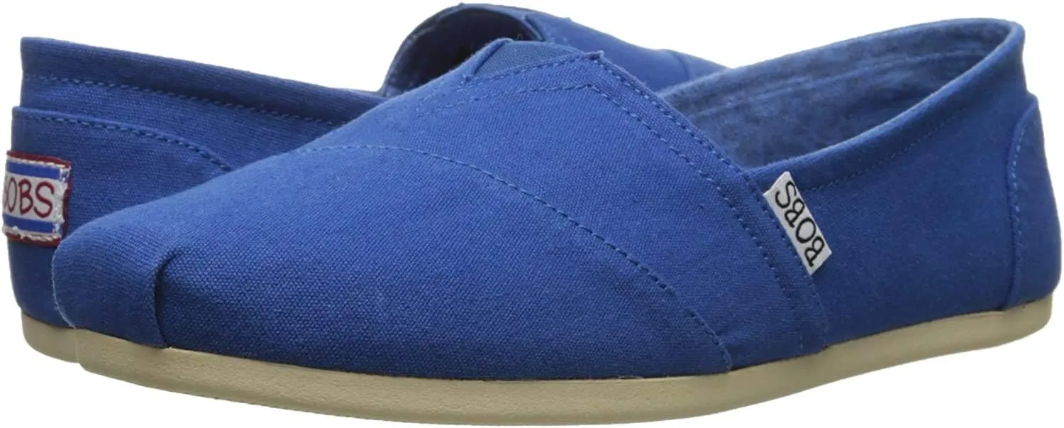 Skechers Women's Bobs Plush-Peace & Love Ballet Flat